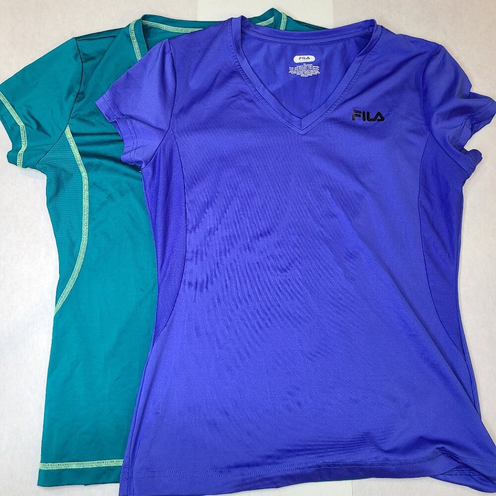 A Lot of Two FILA  Active Tops for Women Size M - Preowned